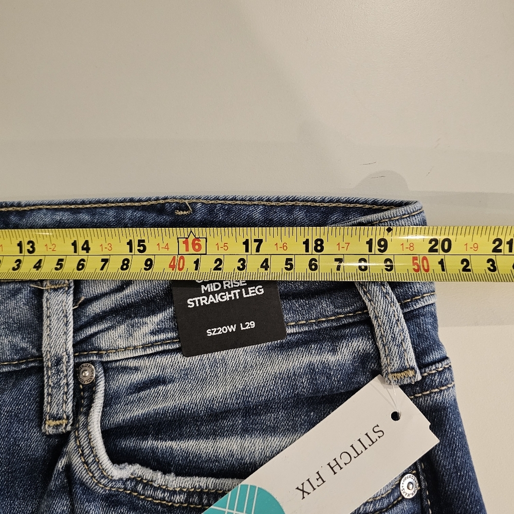 Silver Jeans Blue Straight Leg Denim - Picture 7 of 9